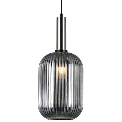 Italux Antiola lampa wisząca 1x40 W nikiel PND-5588-1L-SC+SG