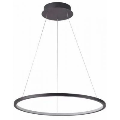 Italux Vinola lampa wisząca 1x24 W czarna PND-56135B-040RPC-BK-3KS4K