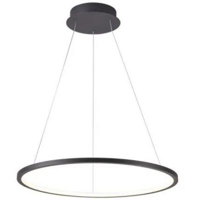 Italux Vinola lampa wisząca 1x24 W czarna PND-56135B-040RPC-BK-3KS4K