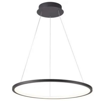 Italux Vinola lampa wisząca 1x38 W czarna PND-56135B-060RPC-BK-3KS4K-TRDIMM