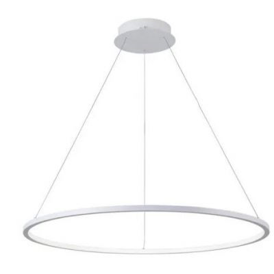 Italux Vinola lampa wisząca 1x38 W biała PND-56135B-060RPC-WH-3KS4K-TRDIMM
