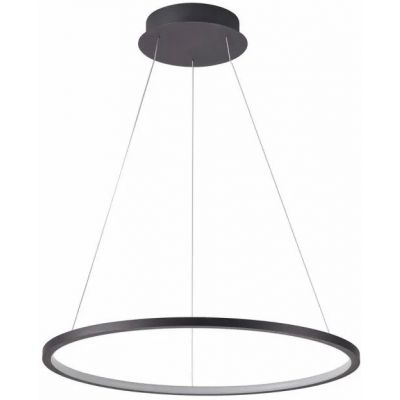 Italux Vinola lampa wisząca 1x48 W czarna PND-56135B-080RPC-BK-3KS4K-TRDIMM