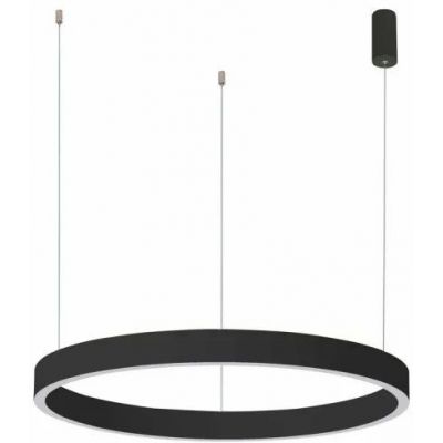 Italux Brasco Down lampa wisząca 1x40 W czarna PND-56215-060RPP-BK-3KS4K-TRDIMM