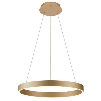 Italux Brasco Up Down lampa wisząca 1x60 W złota PND-56215D-060RPC-GD-3KS4K-TRDIMM