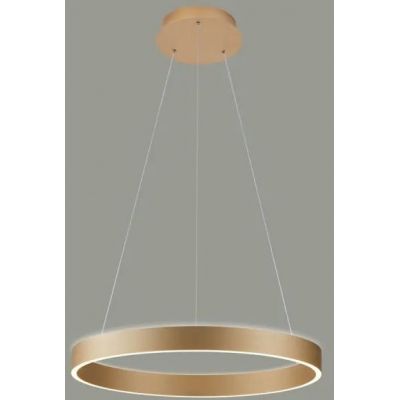 Italux Brasco Up Down lampa wisząca 1x60 W złota PND-56215D-060RPC-GD-3KS4K-TRDIMM