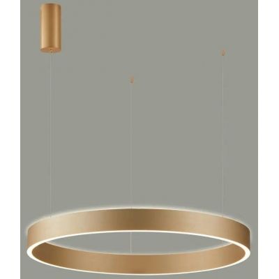 Italux Brasco Up Down lampa wisząca 1x100 W złota PND-56215D-100RPP-GD-3KS4K-TRDIMM