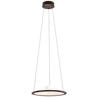 Italux Baret lampa wisząca 1x26 W biała PND-58038-26W-3K