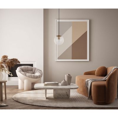 Italux Sarpo lampa wisząca 1x40 W mosiądz PND-58867-1S-BK-BRO