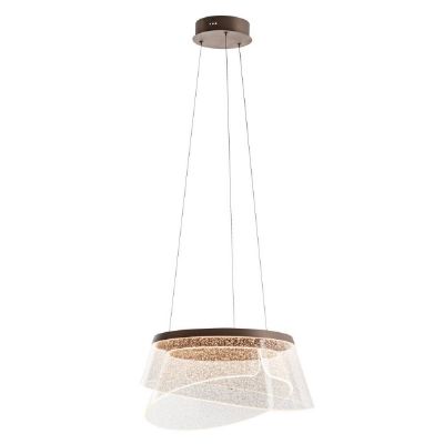 Italux Foren lampa wisząca 1x47 W brązowa PND-59178-47W-3K