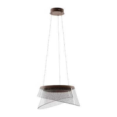 Italux Foren lampa wisząca 1x47 W brązowa PND-59178-47W-3K