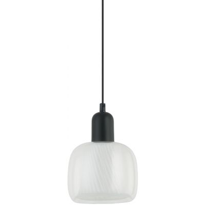 Italux Lamezia lampa wisząca 1x40 W czarna PND-67594-1-BK+CL