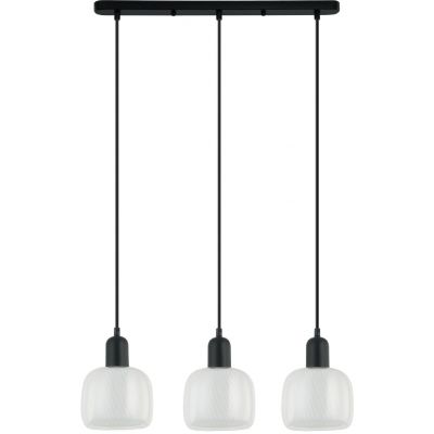 Italux Lamezia lampa wisząca 3x40 W czarna PND-67594-3-BK+CL