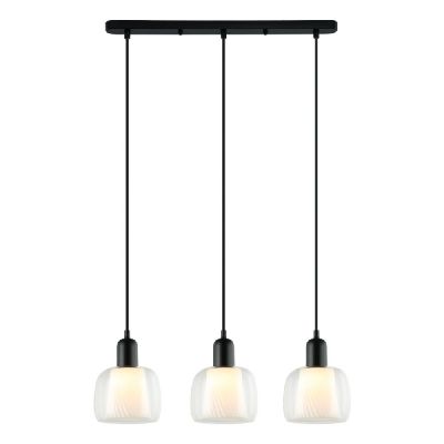 Italux Lamezia lampa wisząca 3x40 W czarna PND-67594-3-BK+CL