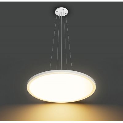 Italux Manito lampa wisząca 1x32 W biała PND-72843-400R-32W-WH