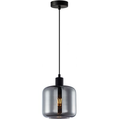 Italux Maluna lampa wisząca 1x40 W czarna PND-74920-1-BK-SG