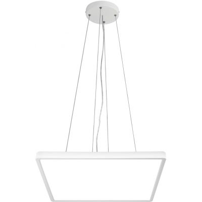 Italux Bastia lampa wisząca 1x45 W biała PND-83625-450S-45W-WH