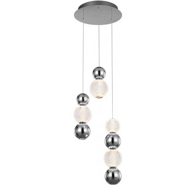 Italux Oter lampa wisząca 7x21 W chrom PND-83728-21W-3K-CH