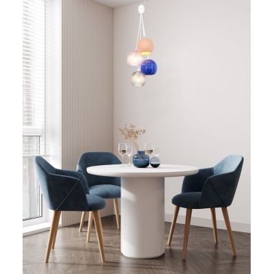 Italux Cases lampa wisząca 4x40 W multikolor PND-94794-4A-MLTI