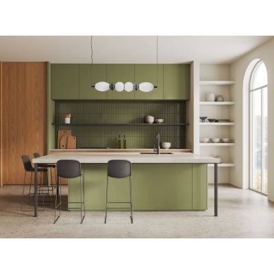 Italux Balos lampa wisząca 1x23 W czarna PND-94921-4A-BK