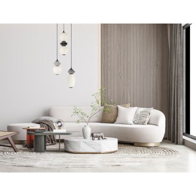 Italux Balos lampa wisząca 3x19 W czarna PND-94921-4R-BK