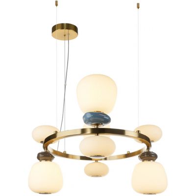 Italux Evans lampa wisząca 1x33 W złota PND-94981-4B-GD