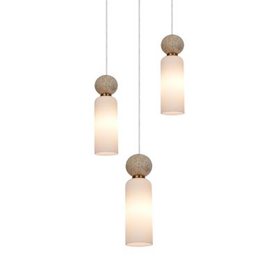 Italux Santos lampa wisząca 3x40 W złota PND-95331-3-BRSS