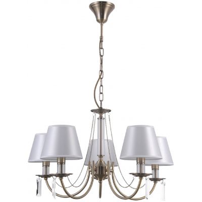 Italux Solana lampa wisząca 5x40 W brązowa PND-28366-5