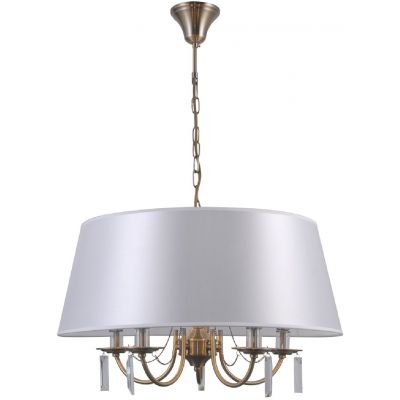 Italux Solana lampa wisząca 5x40 W brązowa PND-28366-5A