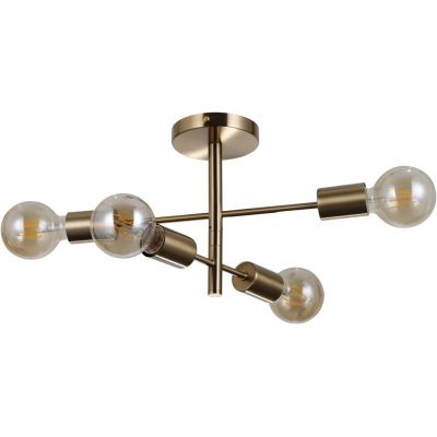 Italux Piansi lampa wisząca 4x40 W mosiądz miodowy PND-4025-4-HBR