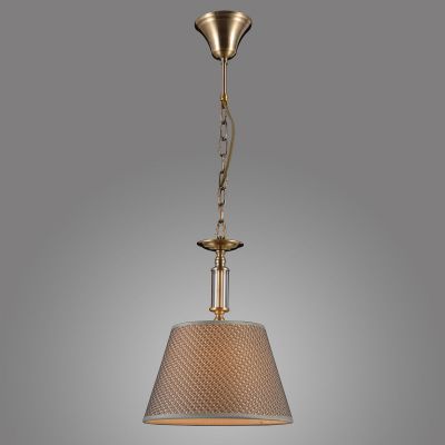 Italux Zanobi lampa wisząca 1x40 W brąz antyczny PND-43272-1