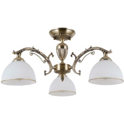 Italux Feneza lampa podsufitowa 3x40 W brązowa PND-5122-3