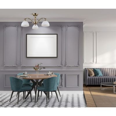 Italux Feneza lampa podsufitowa 3x40 W brązowa PND-5122-3