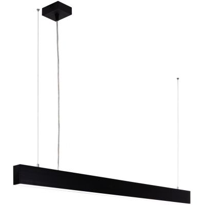 Italux Traversi SL Suspended lampa wisząca 1x26 W biała-czarna PRD-3566-086-BK-830-PN