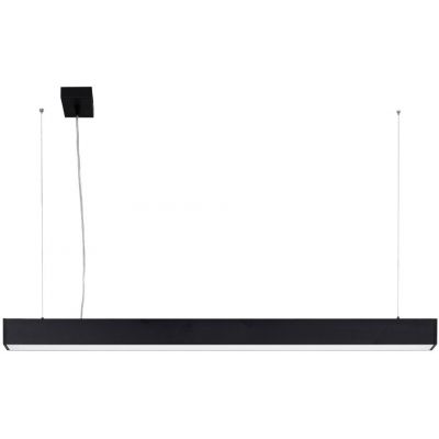 Italux Traversi RX Suspended lampa wisząca 1x62 W biała-czarna PRD-5470-200-BK-830-PN