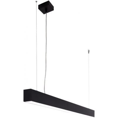 Italux Traversi RX Suspended lampa wisząca 1x62 W biała-czarna PRD-5470-200-BK-830-PN