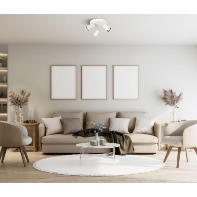 Italux Nesto lampa podsufitowa 3x10 W biała SPL-23436-3R-WH