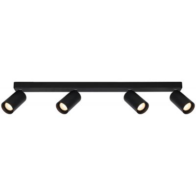 Italux Nesto lampa podsufitowa 4x10 W czarna SPL-23436-4-BK