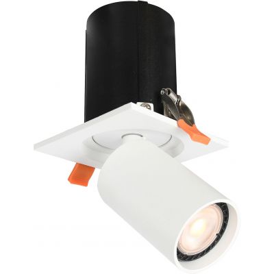 Italux Termo lampa do zabudowy 1x10 W biała SPL-50310-1S WH