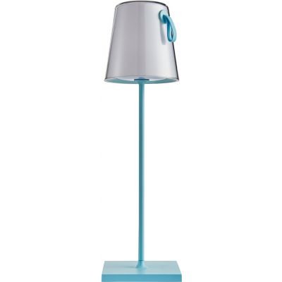 Italux Ostap lampa stołowa 1x5 W niebieska TB-2749-BL