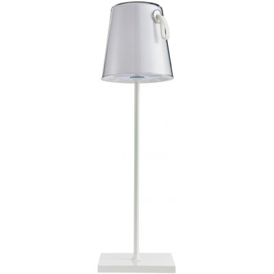 Italux Ostap lampa stołowa 1x5 W biała TB-2749-WH