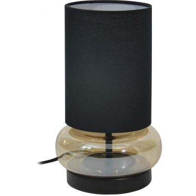 Italux Dorme lampa stołowa 1x40 W bursztynowa TB-43648-BL-AMB