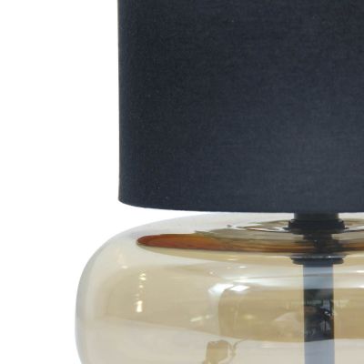 Italux Dorme lampa stołowa 1x40 W bursztynowa TB-43648-BL-AMB