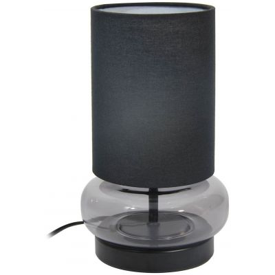 Italux Dorme lampa stołowa 1x40 W grafitowa TB-43648-BL-SG