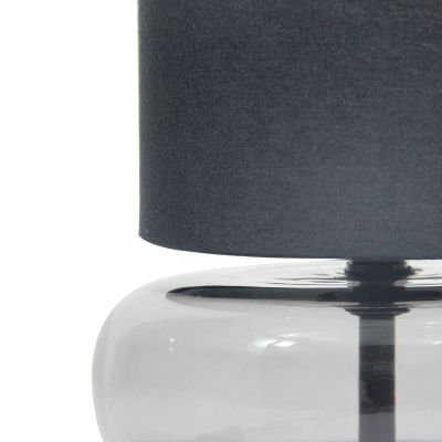 Italux Dorme lampa stołowa 1x40 W grafitowa TB-43648-BL-SG