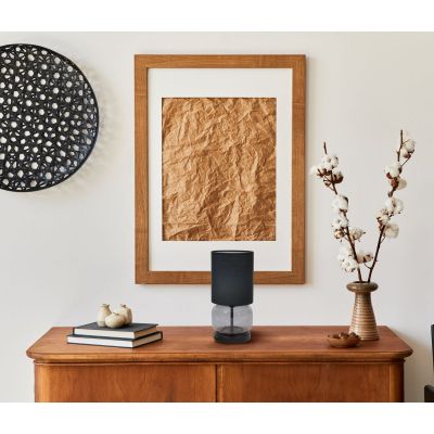 Italux Dorme lampa stołowa 1x40 W czarna TB-63748-BL-SG