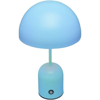 Italux Cantia lampa stołowa 1x2 W niebieska TB-75839-BLU