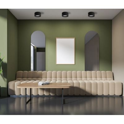 Italux Sirius plafon 1x28 W czarny WG-608C/BJ-WW/MULTI