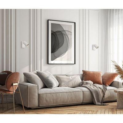 Italux Nesto lampa podsufitowa 1x10 W biała WL-23436-1-WH