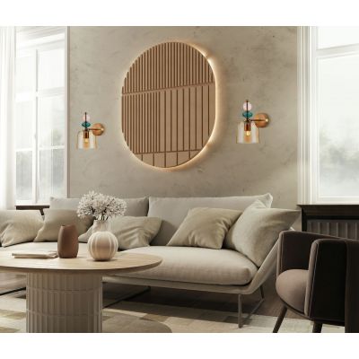 Italux Namos kinkiet 1x40 W mosiądz WL-27092A-MC-BRO