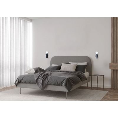 Italux Macera kinkiet 1x40 W czarny WL-33849-1-BK